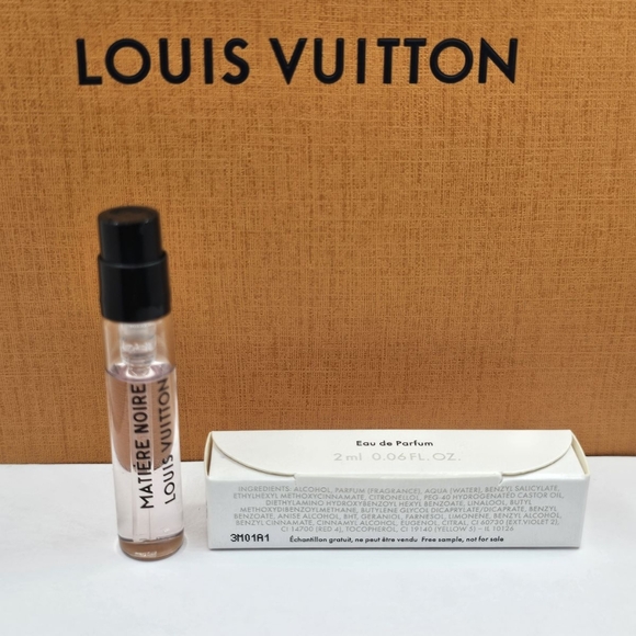 ⭐️5pc✅️ Louis Vuitton MATIERE NOIRE FRAGRANCE - Picture 2 of 11
